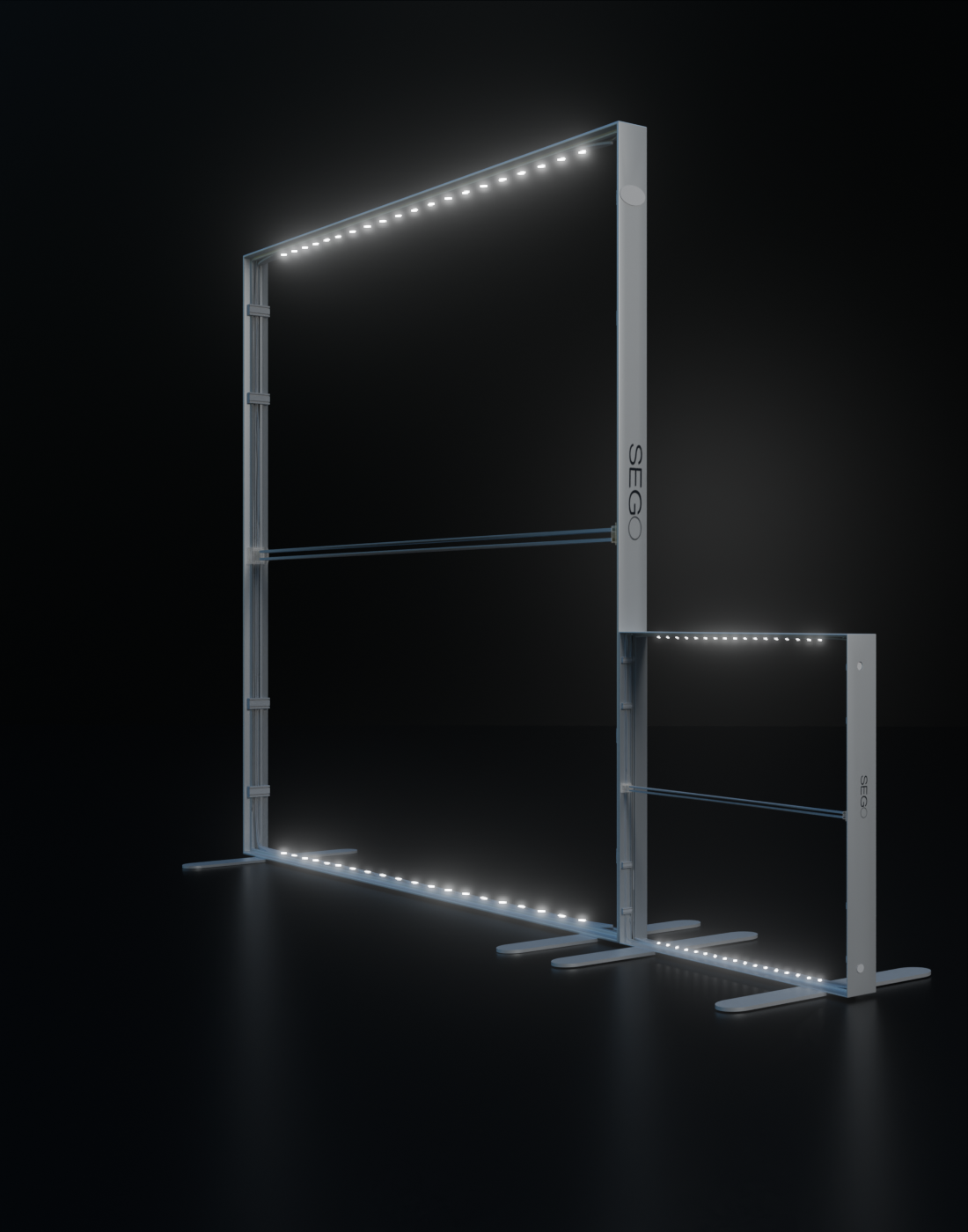 SEGO Backlit Booth 10ft - Model 2