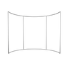 Parete di recinzione curva a 180°