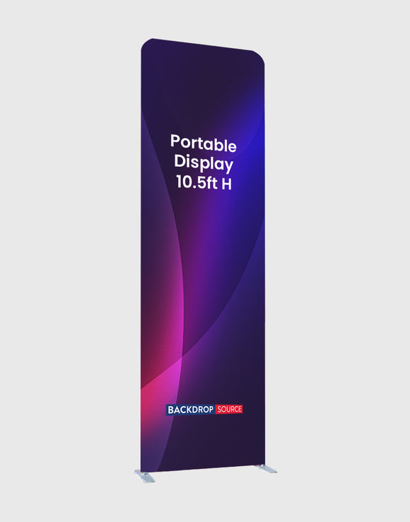 Espositore espositivo portatile - H-10,5 piedi