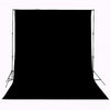 Heavy Duty Pure Muslin Photography Backdrop - Black