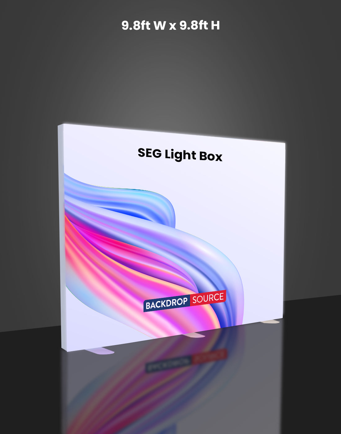 SEG Frameless Fabric LED Light Box Display