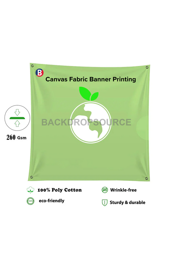 Canvas Fabric Banner Printing ( Pure Canvas )