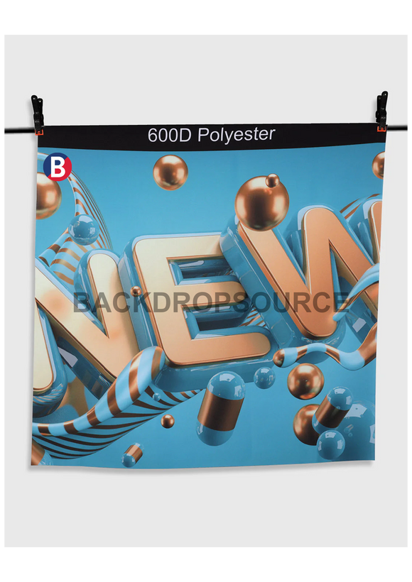 Customized Eco-Friendly 600D Polyester Fabric Printing