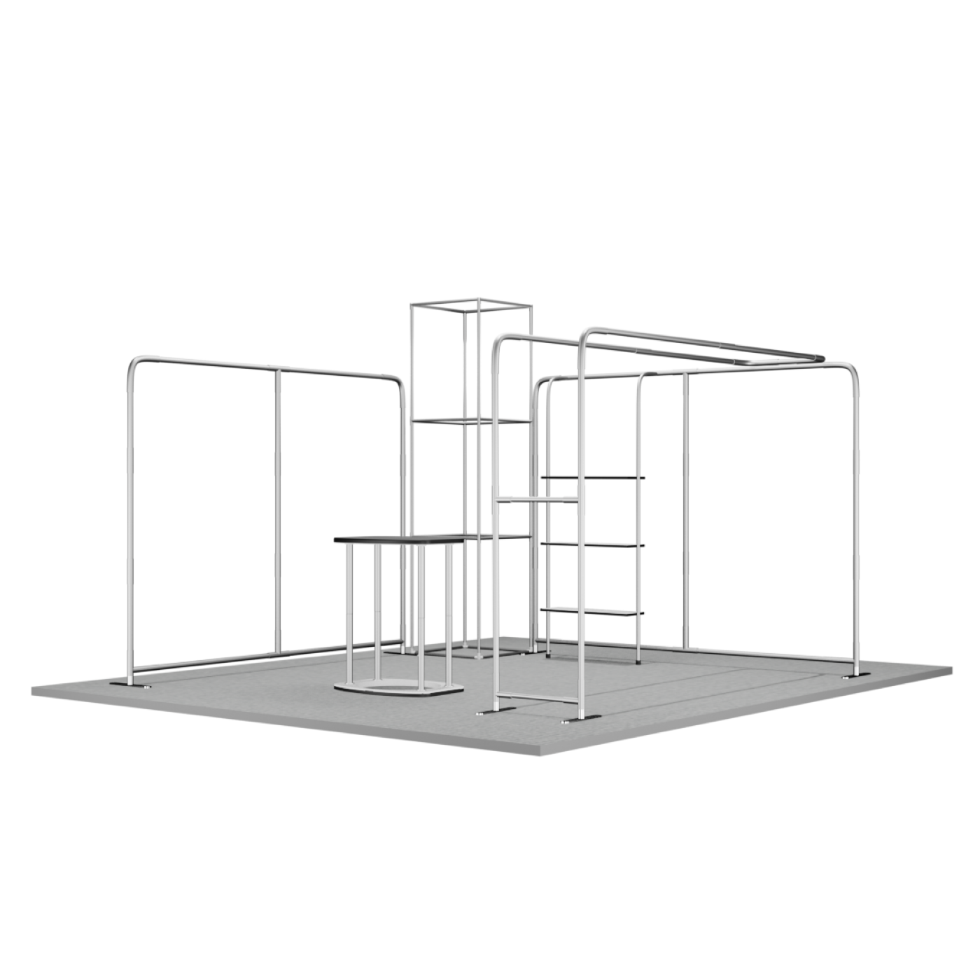 Kit stand modulari 20 piedi x 20 piedi - Modello 01