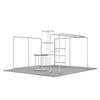 Kit stand modulari 20 piedi x 20 piedi - Modello 01