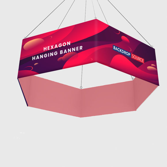 Banner sospeso Sky Tube Hexagon