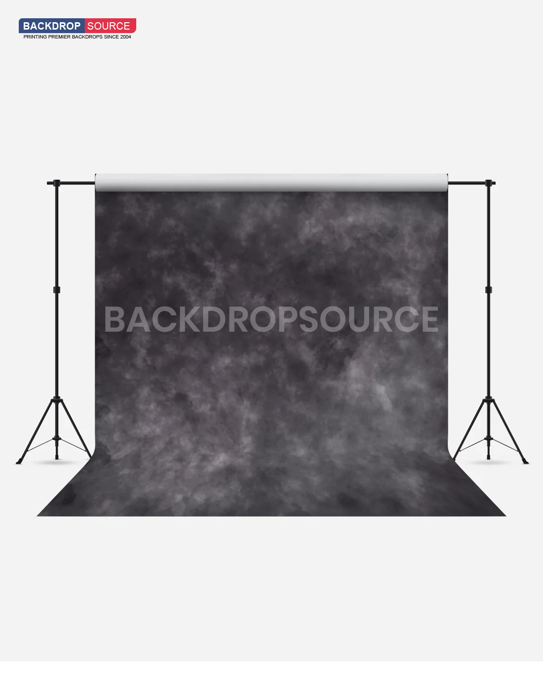 Light Purple Smoky Fashion Wrinkle Resistant Backdrop