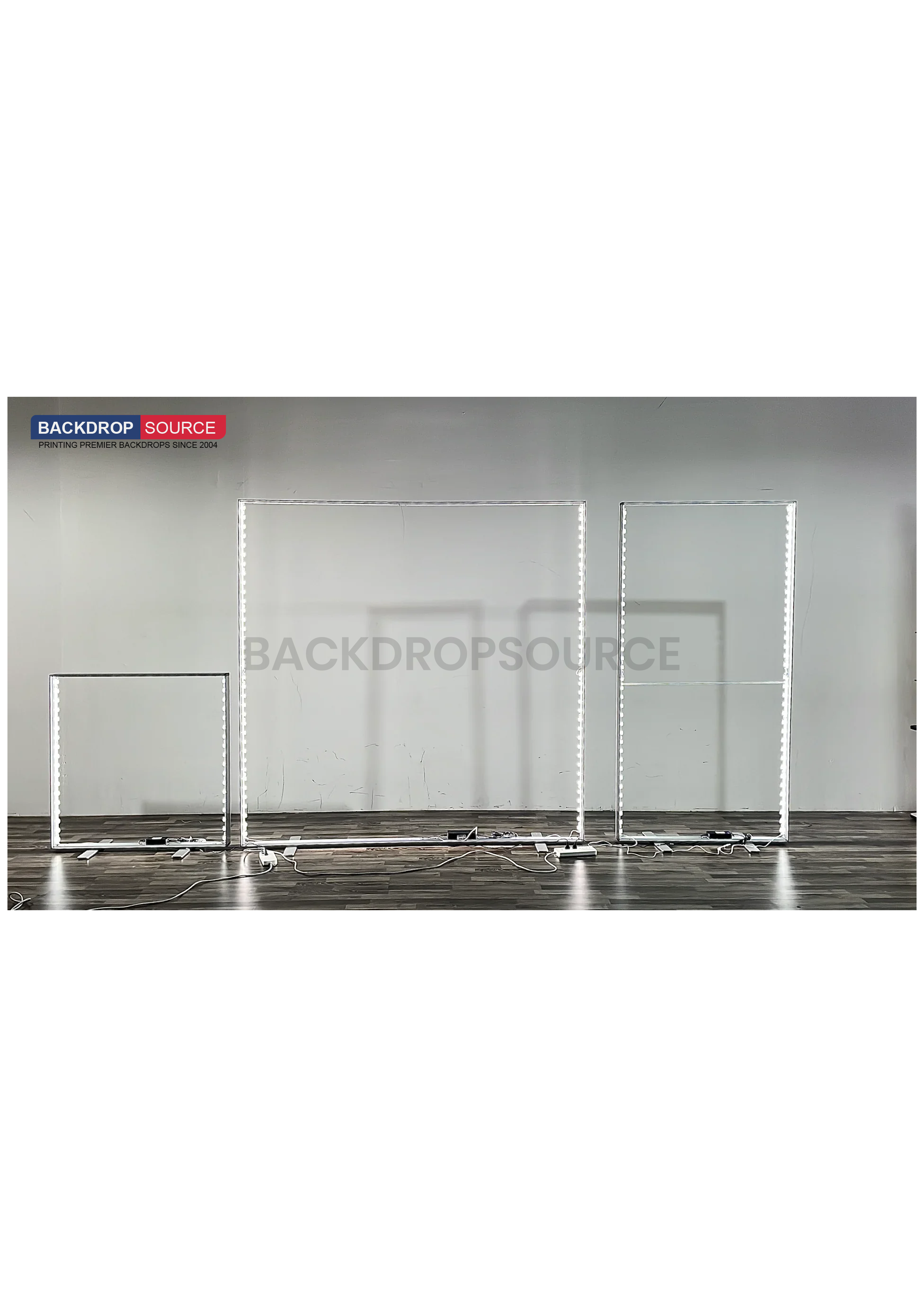 SEG Frameless  Fabric LED Light Box Display - 20ft W