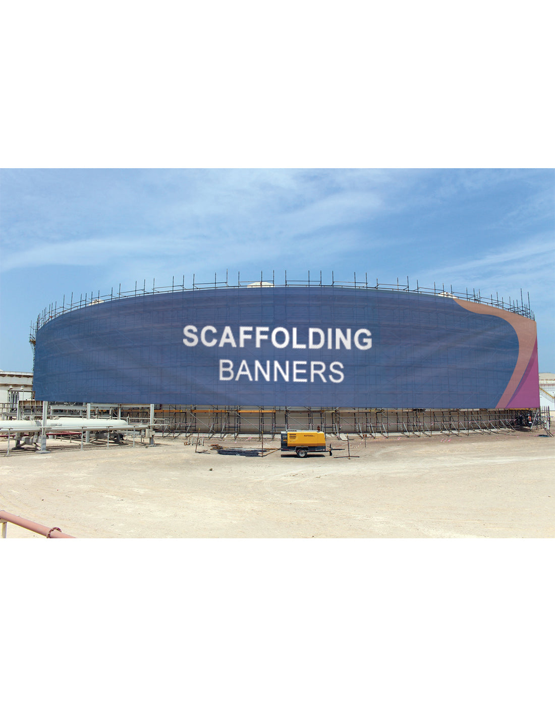 Scaffolding Banner - Backdropsource