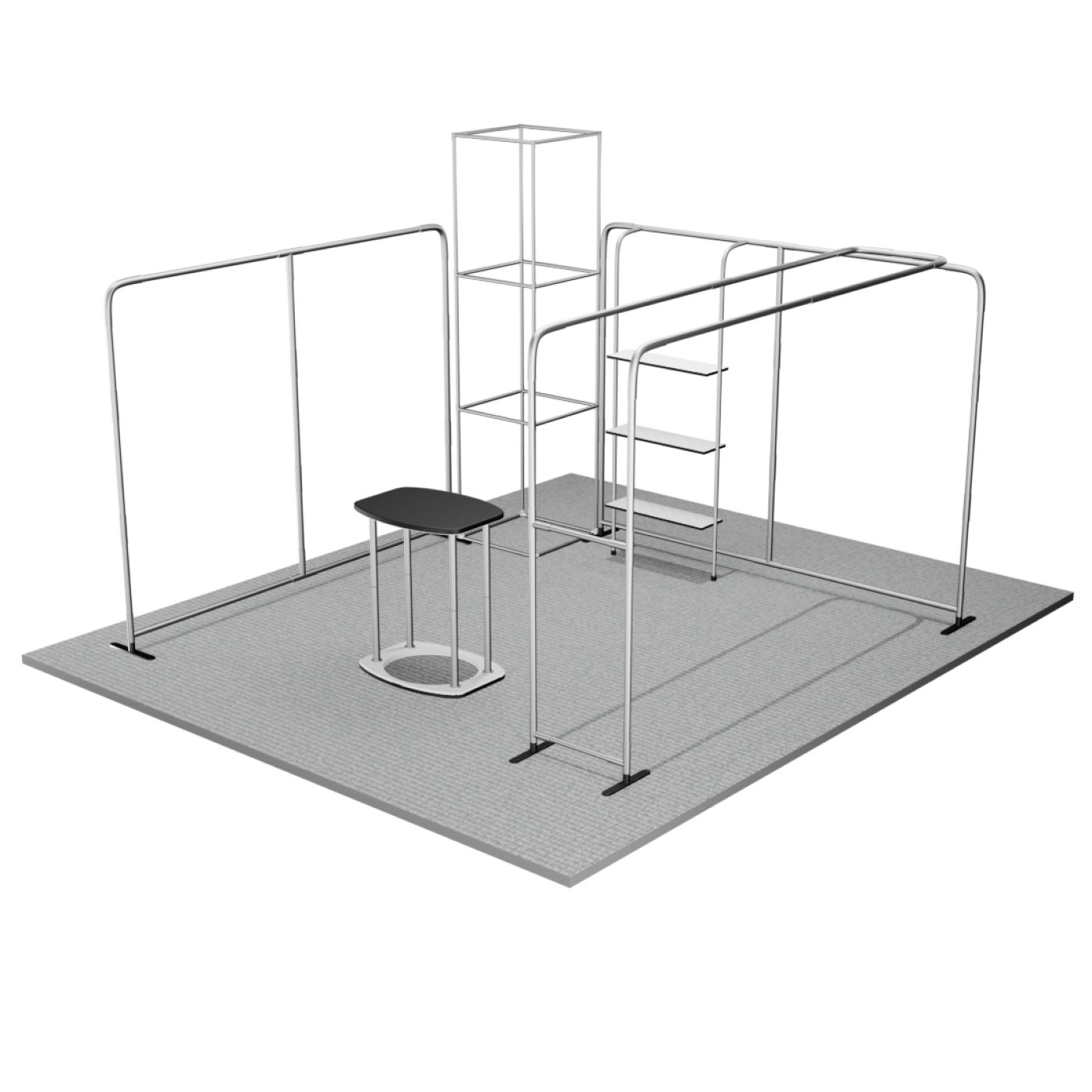 Kit stand modulari 20 piedi x 20 piedi - Modello 01