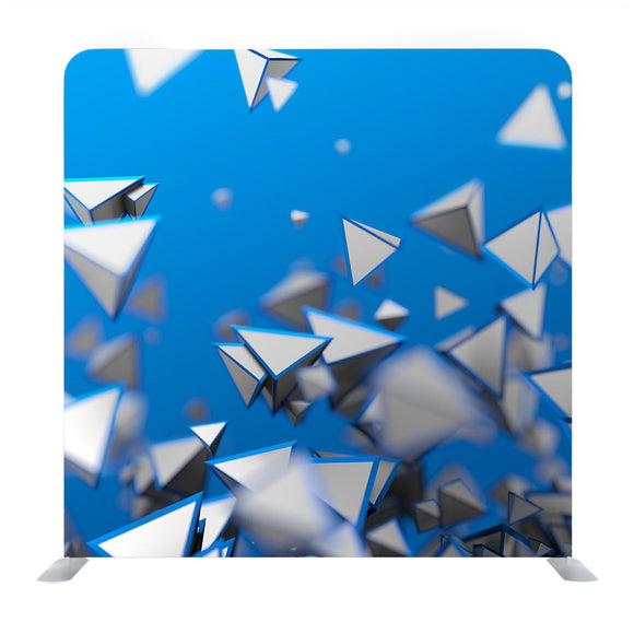 3D Pyramid Media Wall - Backdropsource