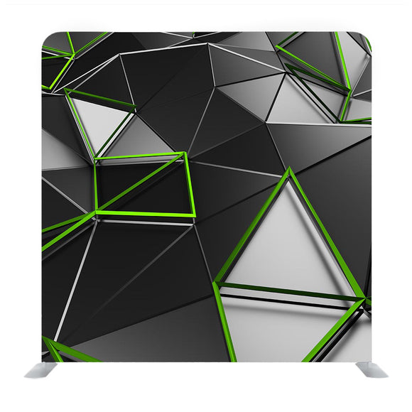 3D Triangle Media Wall - Backdropsource