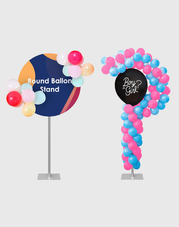 Aluminium Balloon Stand / Question Mark Balloon Stand - Backdropsource