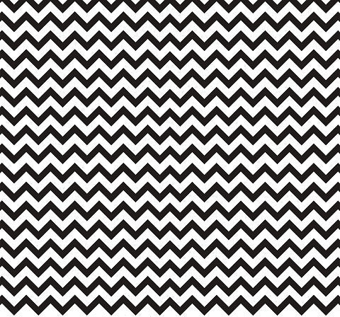 Black and White Chevron Print Photography Backdrop