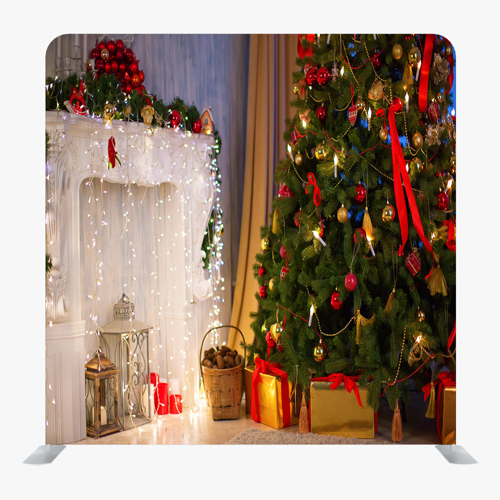 Christmas STRAIGHT TENSION FABRIC MEDIA WALL - 109 - Backdropsource