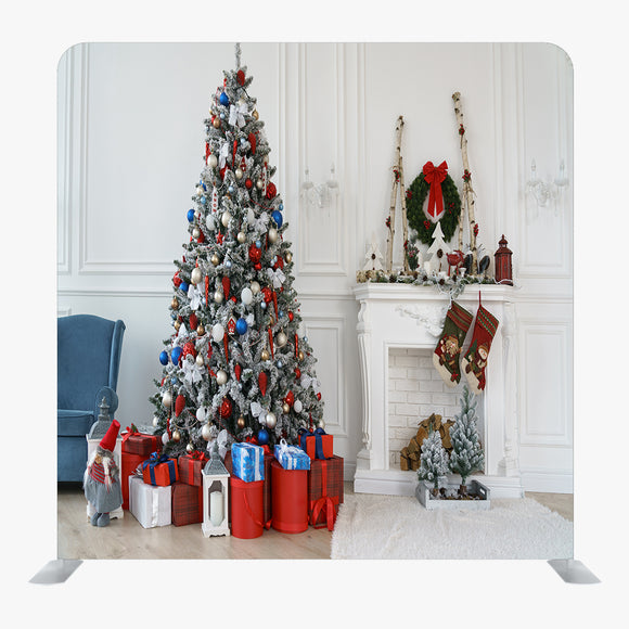 Christmas STRAIGHT TENSION FABRIC MEDIA WALL - 122 - Backdropsource