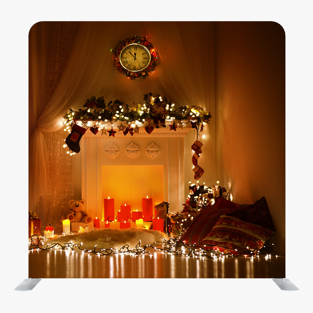 Christmas STRAIGHT TENSION FABRIC MEDIA WALL - 18 - Backdropsource