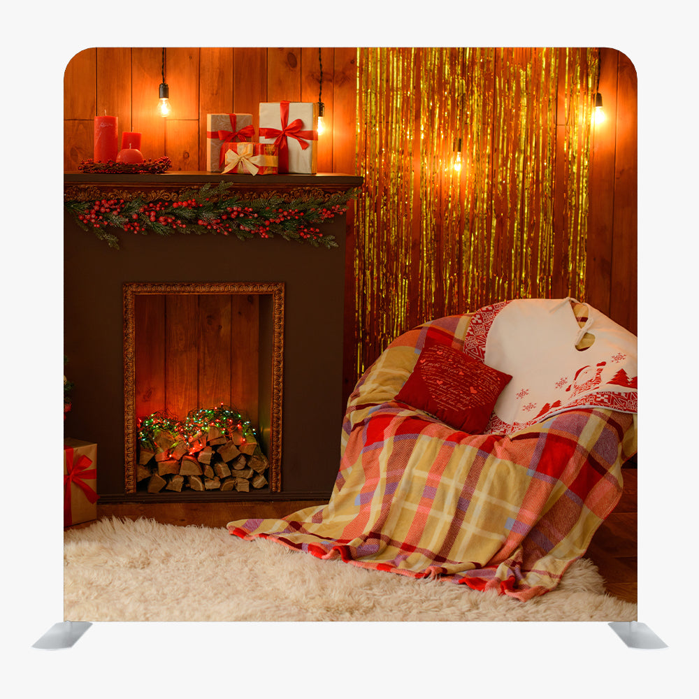 Christmas STRAIGHT TENSION FABRIC MEDIA WALL - 22 - Backdropsource