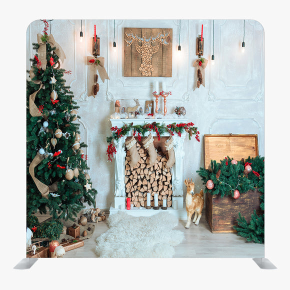 Christmas STRAIGHT TENSION FABRIC MEDIA WALL - 43 - Backdropsource