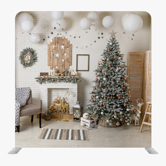 Christmas STRAIGHT TENSION FABRIC MEDIA WALL - 56 - Backdropsource