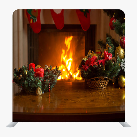 Christmas STRAIGHT TENSION FABRIC MEDIA WALL - 5 - Backdropsource