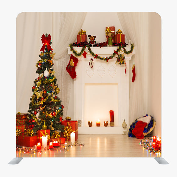 Christmas STRAIGHT TENSION FABRIC MEDIA WALL - 78 - Backdropsource