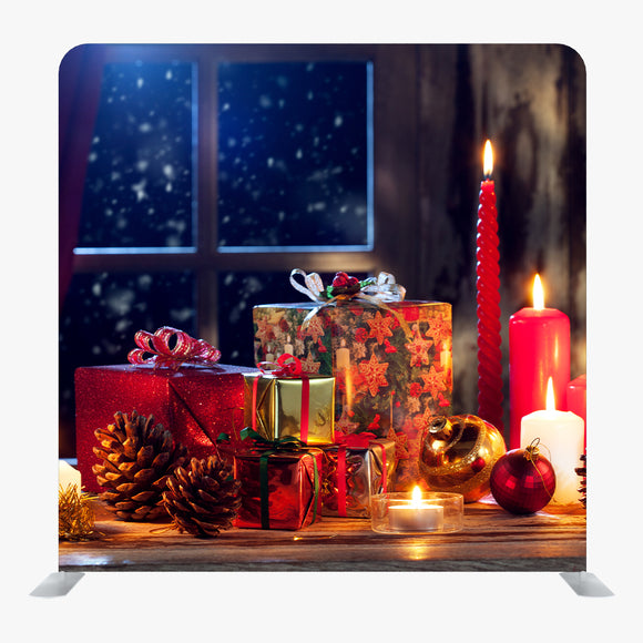 Christmas STRAIGHT TENSION FABRIC MEDIA WALL - 7 - Backdropsource