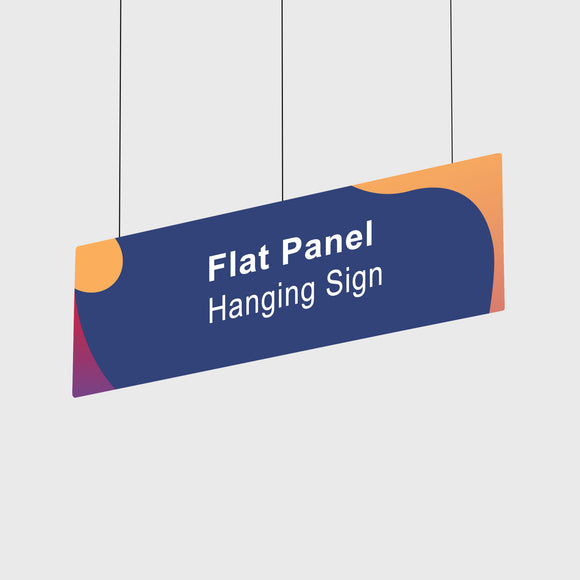 Sky Tube Flat Panel Hanging Banner - Backdropsource