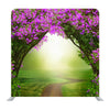 Lilac Trees In Blossom Beautiful Spring Landscape Background Media Wall - Backdropsource