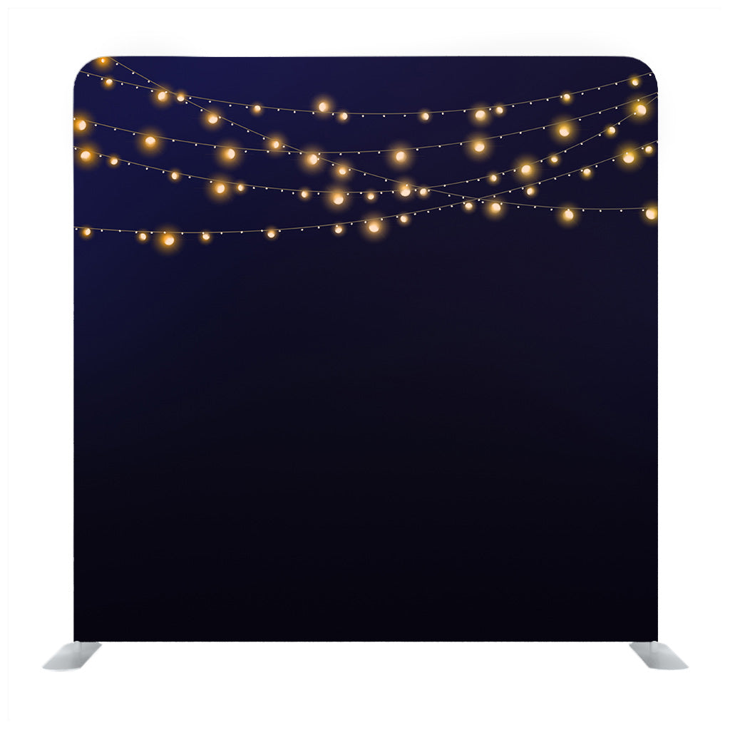 Magic Lights On Night Dark Sky Media Wall - Backdropsource