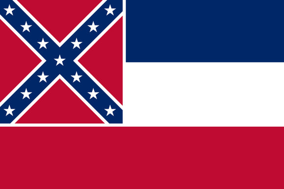 Mississippi State Flag - Backdropsource