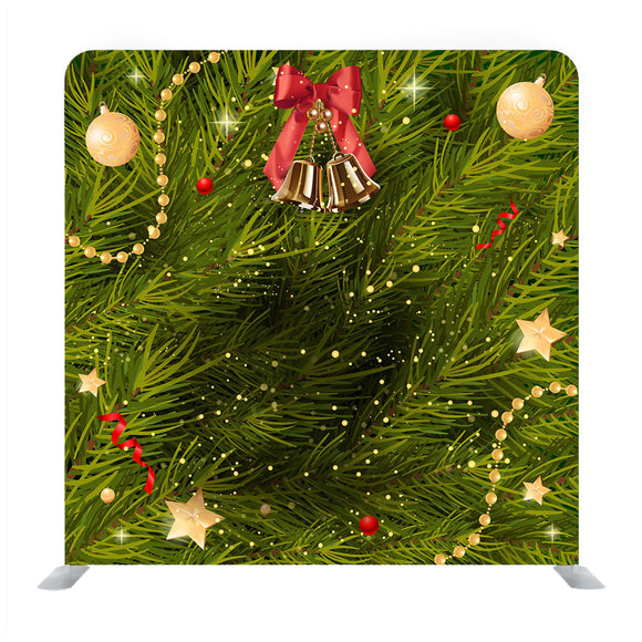 Christimas Backdrop Media Wall - Backdropsource